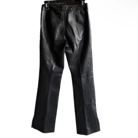 Cache Black Leather Pants - Picture 7 of 9